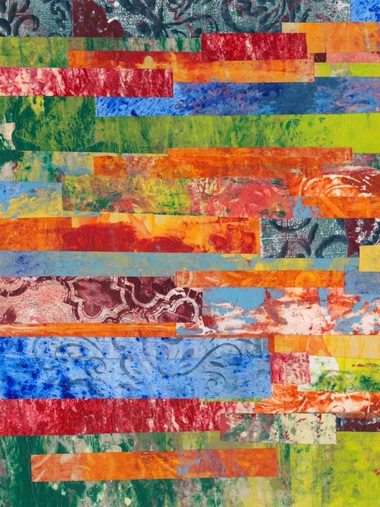 Wall Art Painting id:165761, Name: Monoprint Collage III, Artist: Moore, Regina