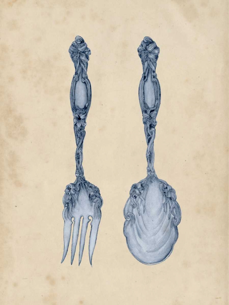 Wall Art Painting id:182773, Name: Antique Utensils II, Artist: Wang, Melissa