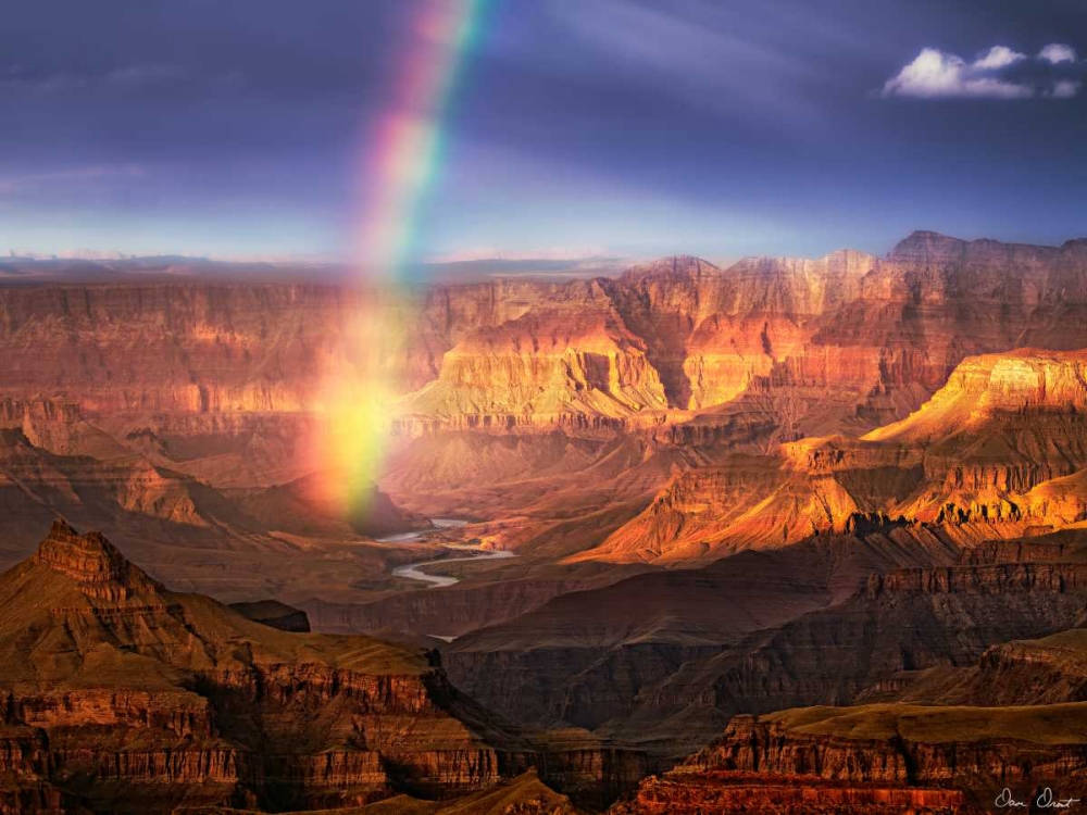 Art Print: Canyon View IV