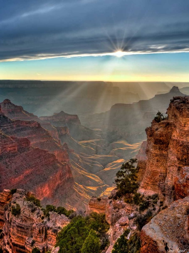Art Print: Canyon View XI
