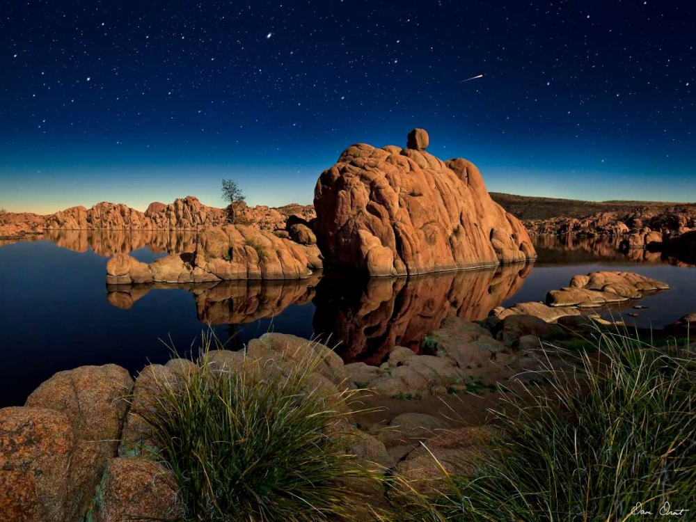 Art Print: Lake Canyon View I