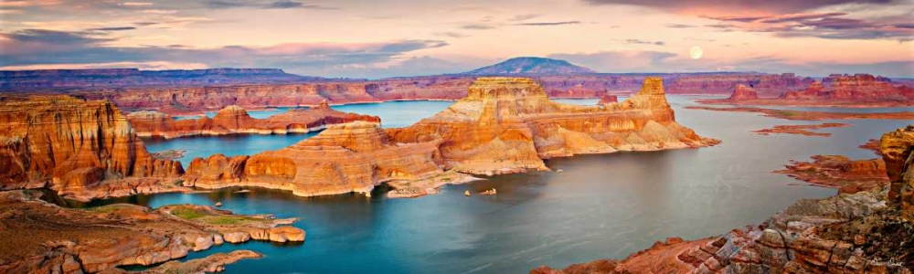 Art Print: Lake Canyon View III