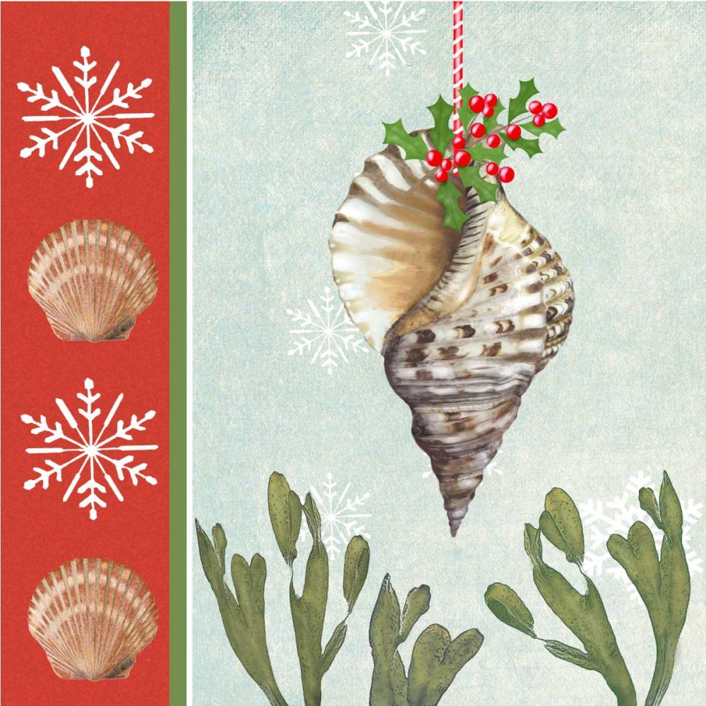 Art Print: Christmas Coastal II