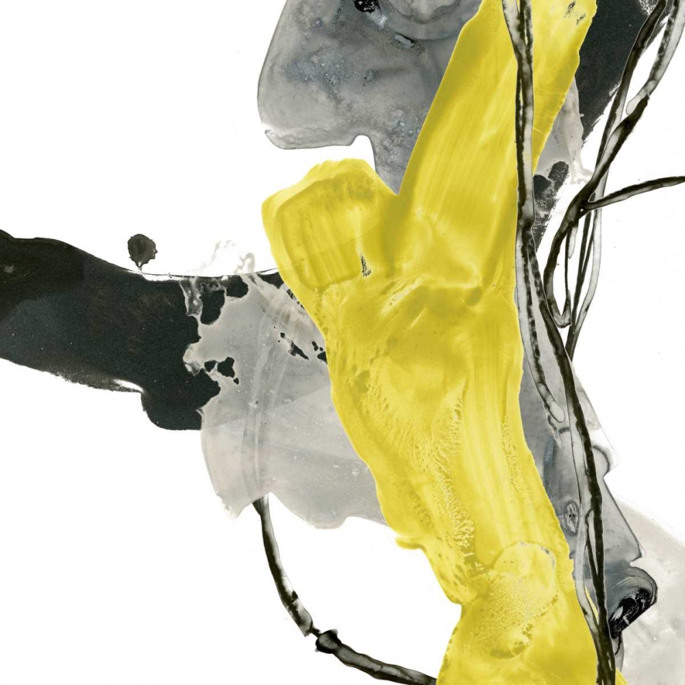 Wall art: Citron Flux II, by Vess, June Erica