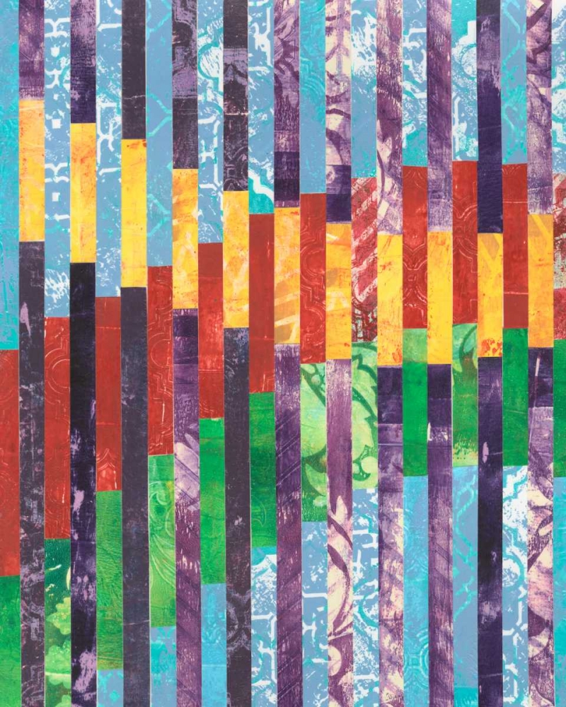 Wall Art Painting id:183249, Name: Quilted Monoprints I, Artist: Moore, Regina