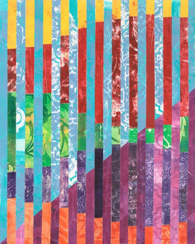 Wall Art Painting id:183251, Name: Quilted Monoprints III, Artist: Moore, Regina