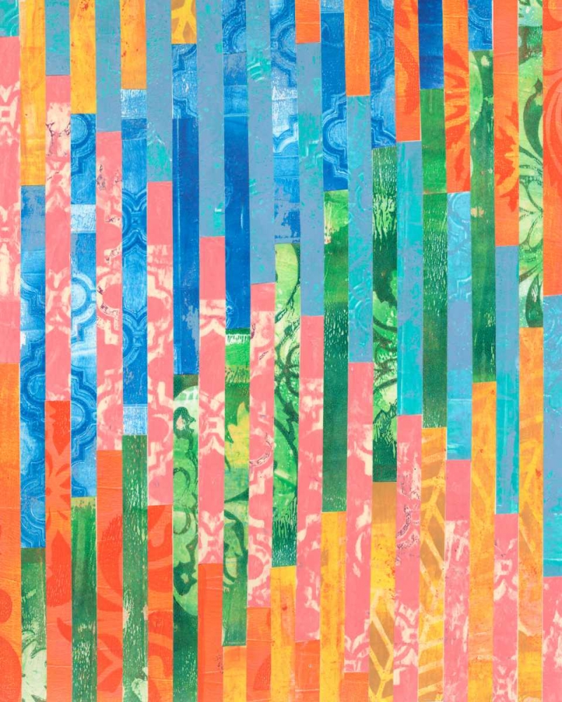 Wall Art Painting id:183254, Name: Quilted Monoprints VI, Artist: Moore, Regina