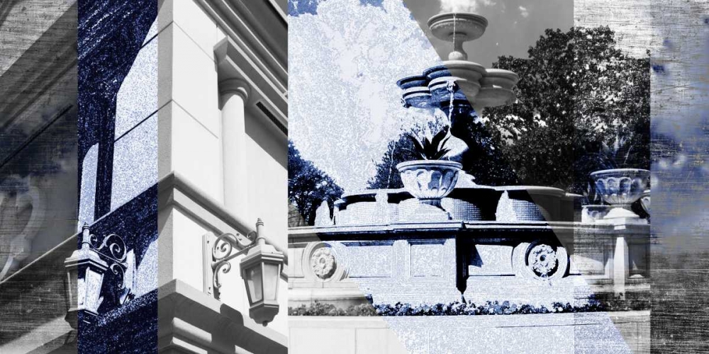 Wall Art Painting id:183324, Name: Architecture Collage II, Artist: Jasper, Sisa