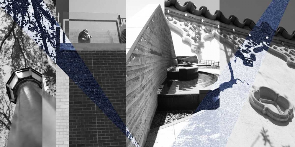 Wall Art Painting id:183325, Name: Architecture Collage III, Artist: Jasper, Sisa