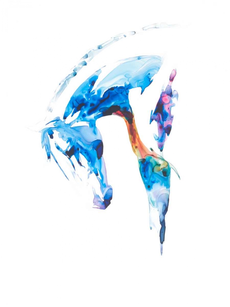 Art Print: Blue Agate II