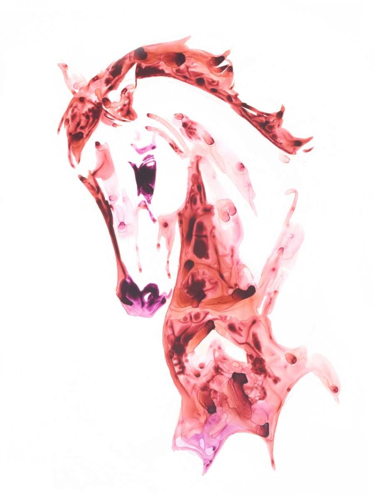 Art Print: Garnet Horse II
