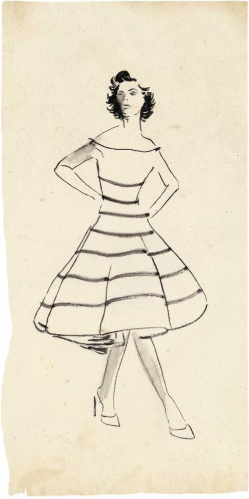 Art Print: Fashion Glimpse II