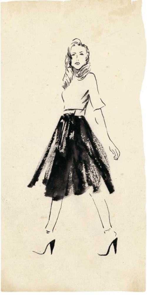 Art Print: Fashion Glimpse V