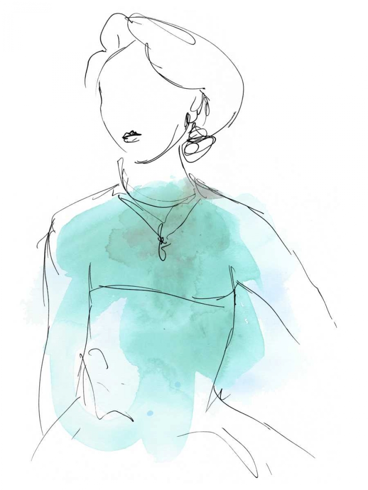 Wall art: Fashion Splash IV, by Vess, June Erica