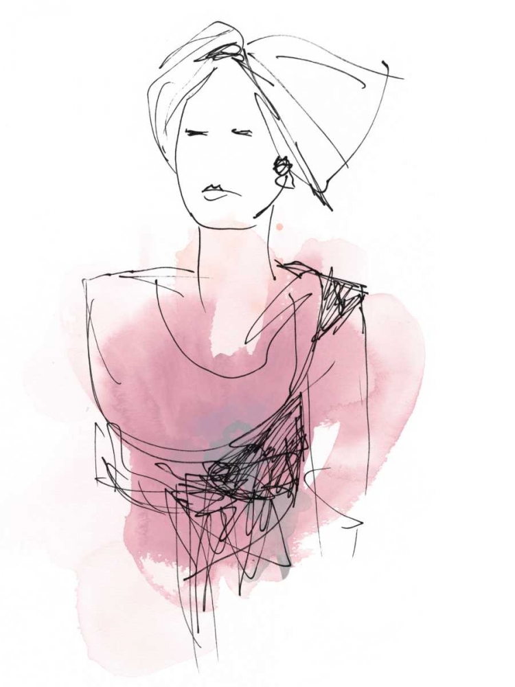 Wall art: Fashion Splash V, by Vess, June Erica