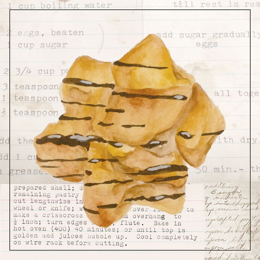 Wall Art Painting id:195901, Name: Sweet Tooth Pastries I, Artist: Wang, Melissa