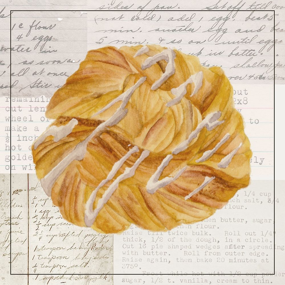 Wall Art Painting id:195904, Name: Sweet Tooth Pastries IV, Artist: Wang, Melissa