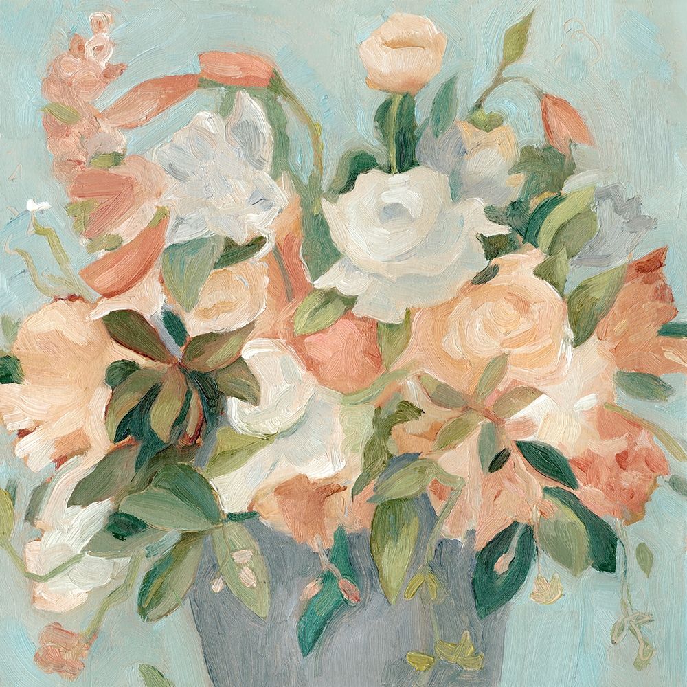 Wall Art Painting id:208246, Name: Soft Pastel Bouquet II, Artist: Scarvey, Emma