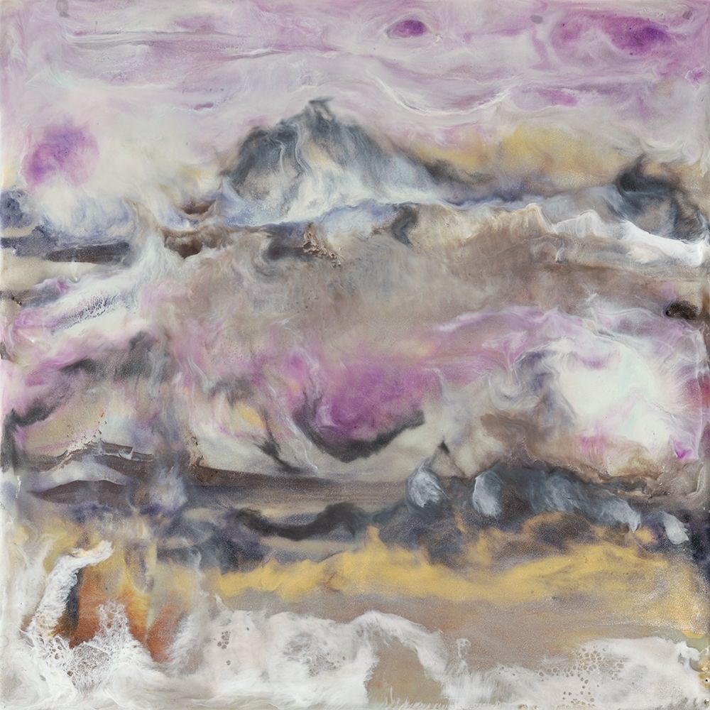 Art Print: Lavendor Billows I