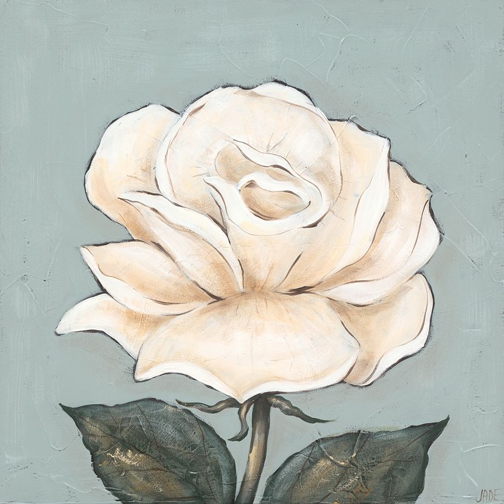 Wall Art Painting id:195563, Name: One Tan Rose, Artist: Reynolds, Jade