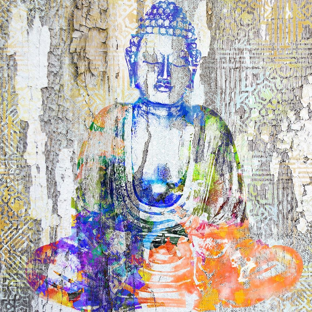Wall art: Timeless Buddha II, by Surma and Guillen