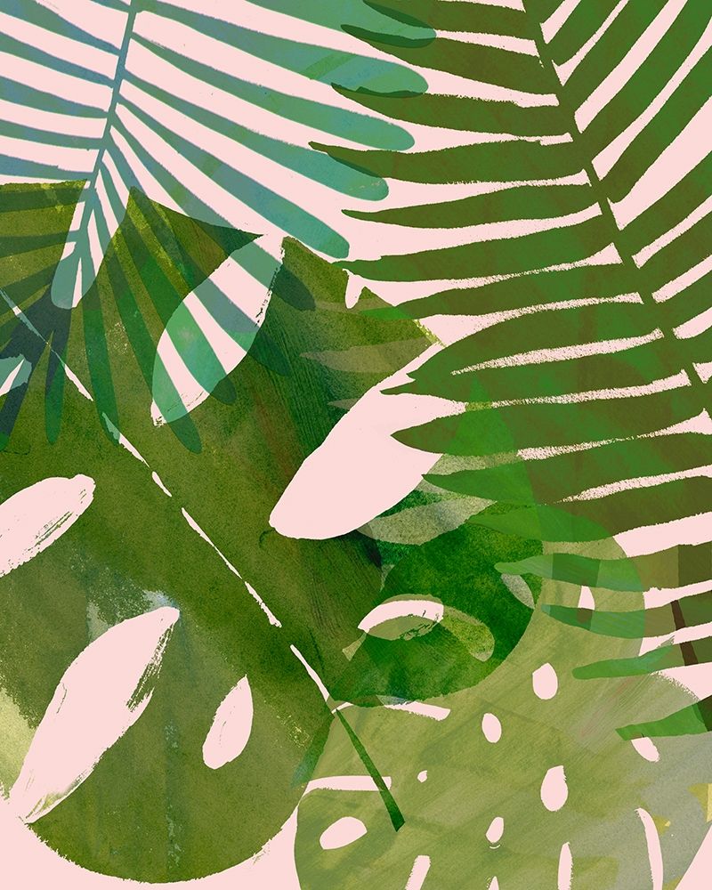 Wall Art Painting id:196087, Name: Tropical Tangle II, Artist: Borges, Victoria