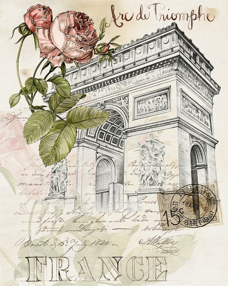 Art Print: Paris Sketchbook II