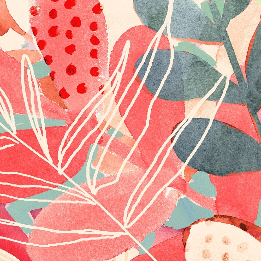 Wall Art Painting id:196113, Name: Tropical Assemblage IV, Artist: Borges, Victoria