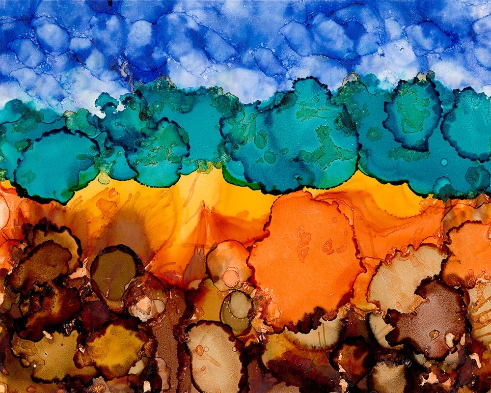 Wall Art Painting id:196168, Name: Autumn Terrain II, Artist: Moore, Regina