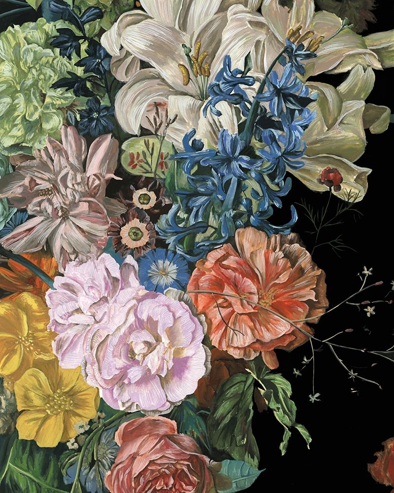 Wall Art Painting id:195626, Name: Baroque Floral II, Artist: Wang, Melissa