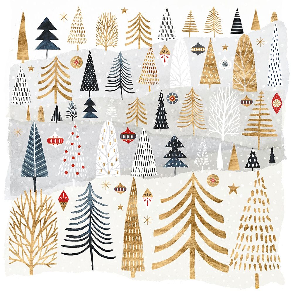 Art Print: Christmas Chalet III