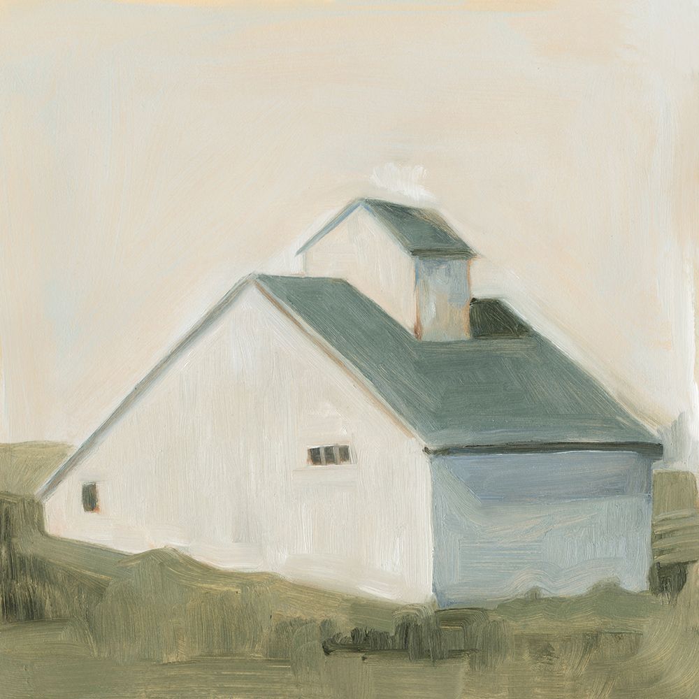 Wall Art Painting id:647718, Name: Serene Barn I, Artist: Scarvey, Emma