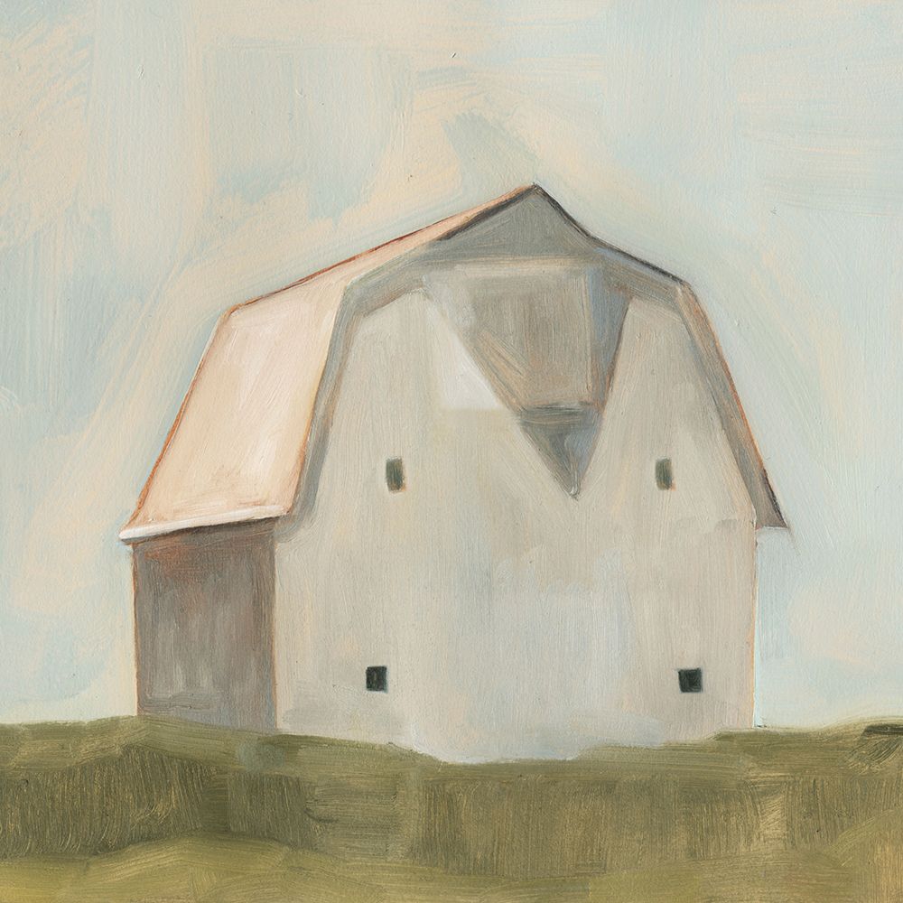 Wall Art Painting id:647719, Name: Serene Barn II, Artist: Scarvey, Emma