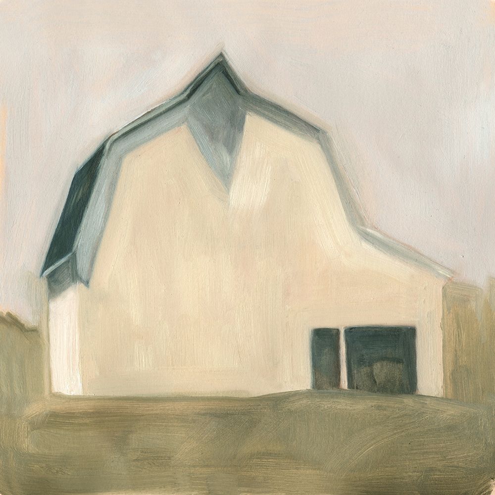 Wall Art Painting id:196561, Name: Serene Barn IV, Artist: Scarvey, Emma