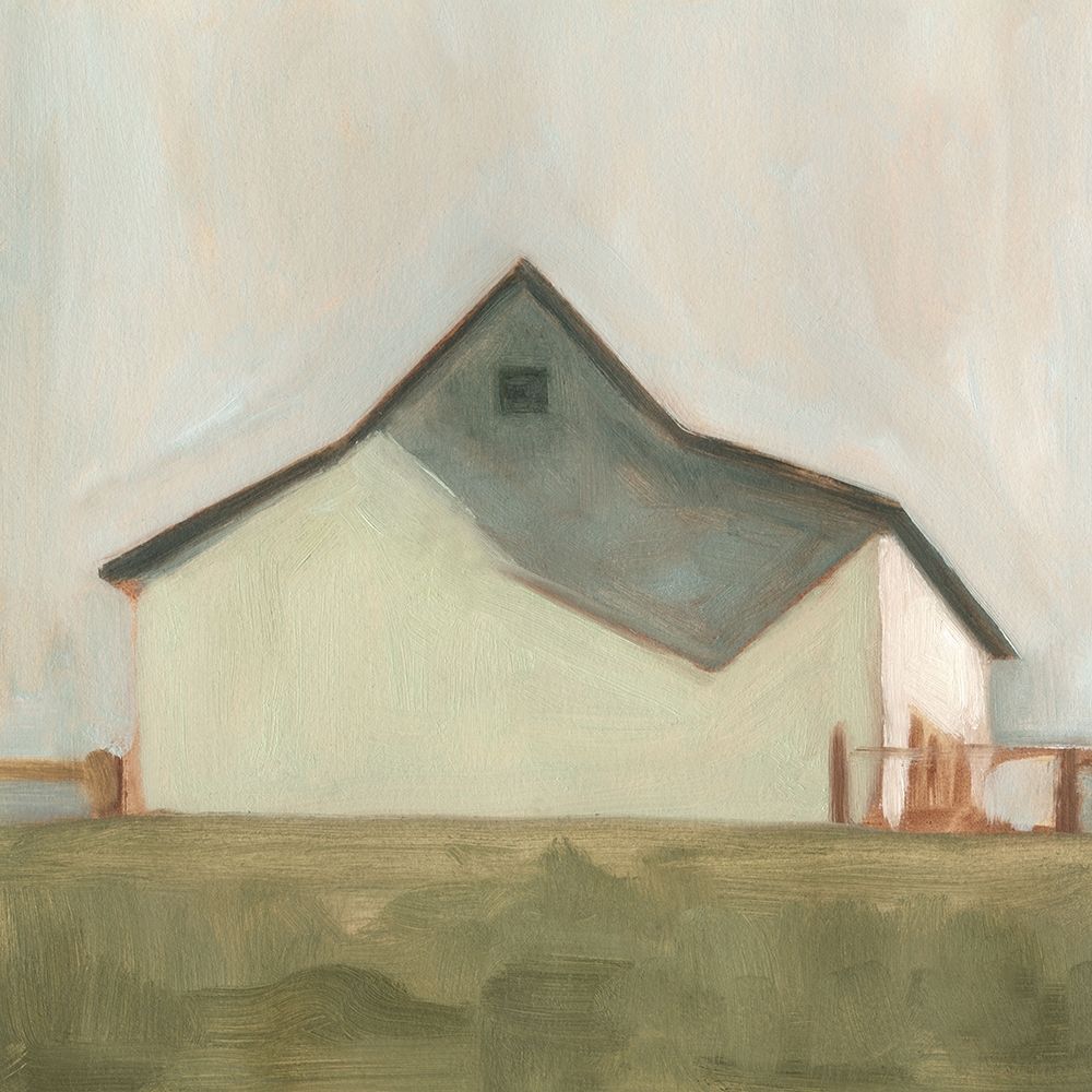 Wall Art Painting id:196562, Name: Serene Barn V, Artist: Scarvey, Emma