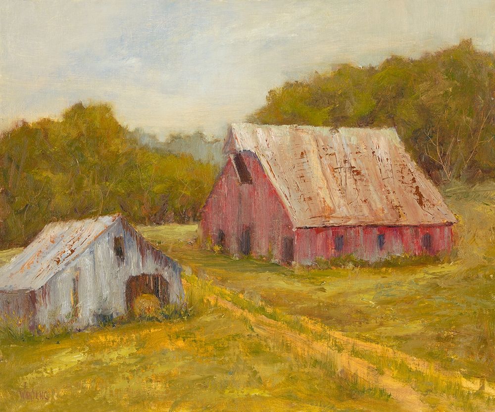 Art Print: Country Barns