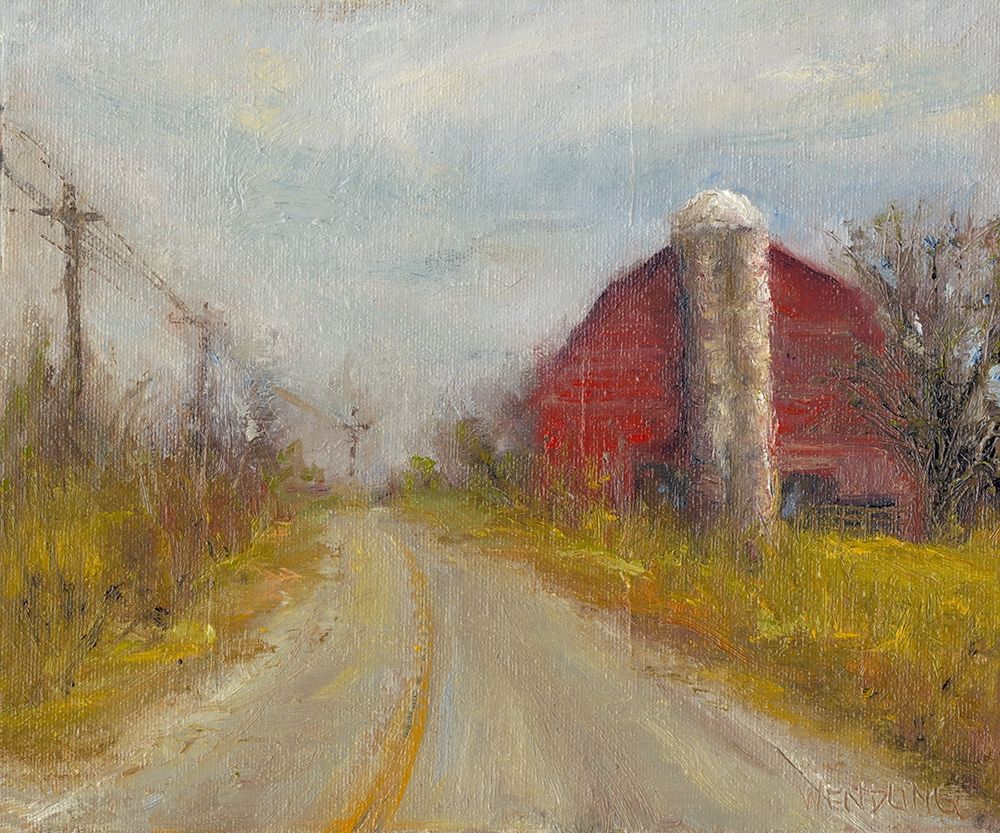 Art Print: Country Silo