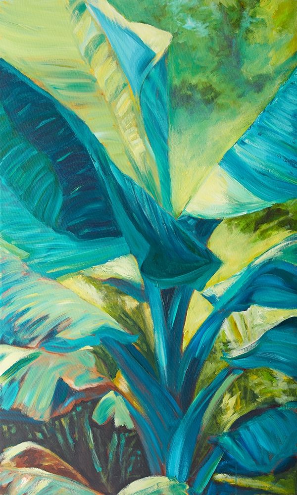 Art Print: Green Banana Duo I