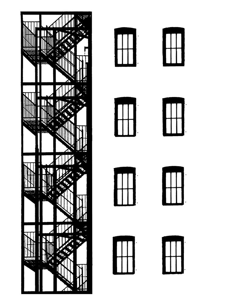 Wall art: NYC in Pure B and W VII, by Pica, Jeff