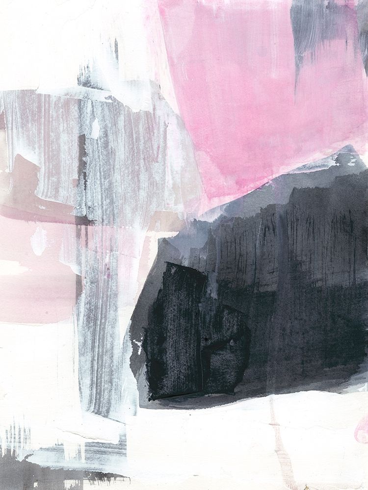 Wall art: Fuchsia Divide I, by Goldberger, Jennifer