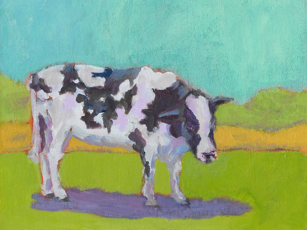 Art Print: Pasture Cow I