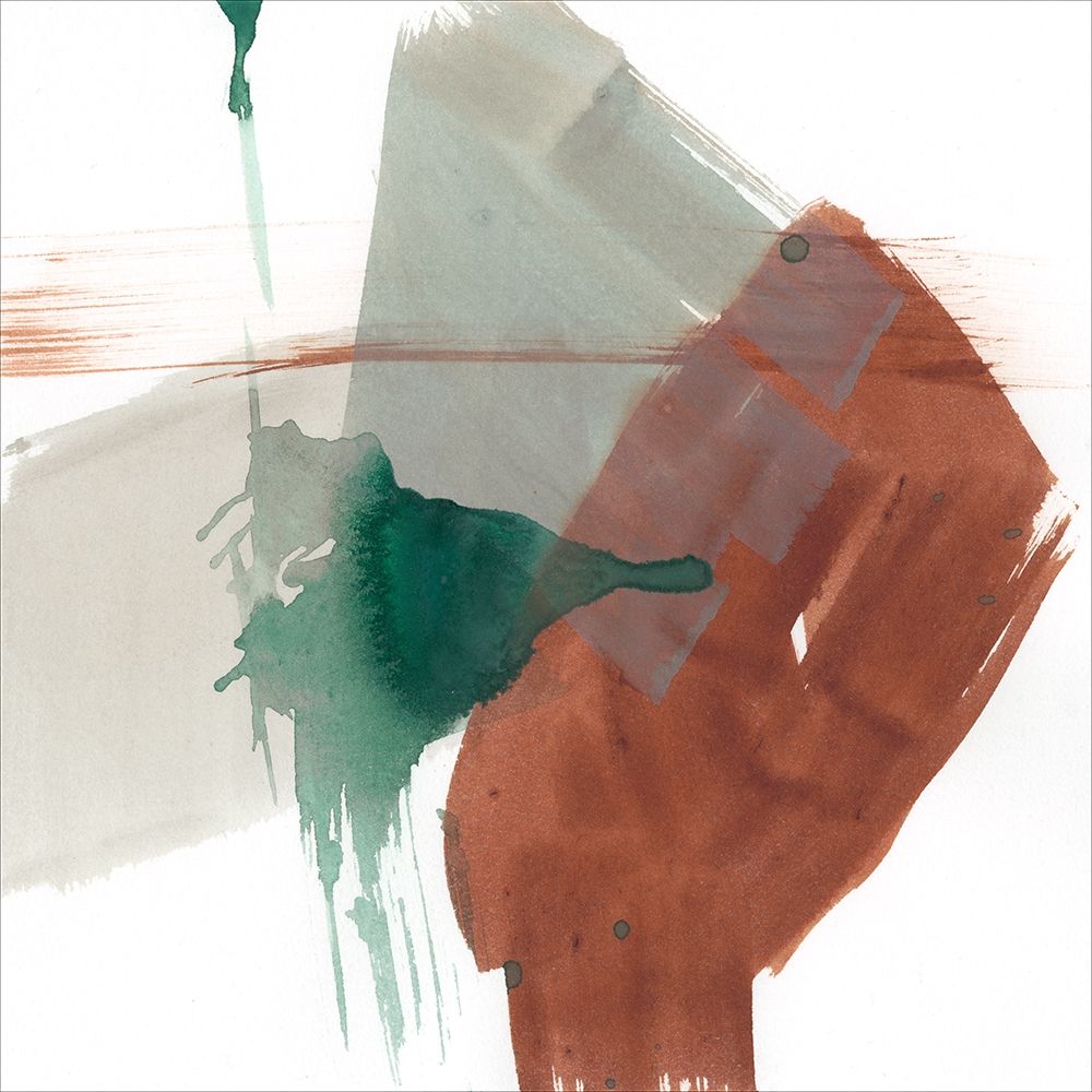 Wall art: Earthy Gestures V, by Goldberger, Jennifer