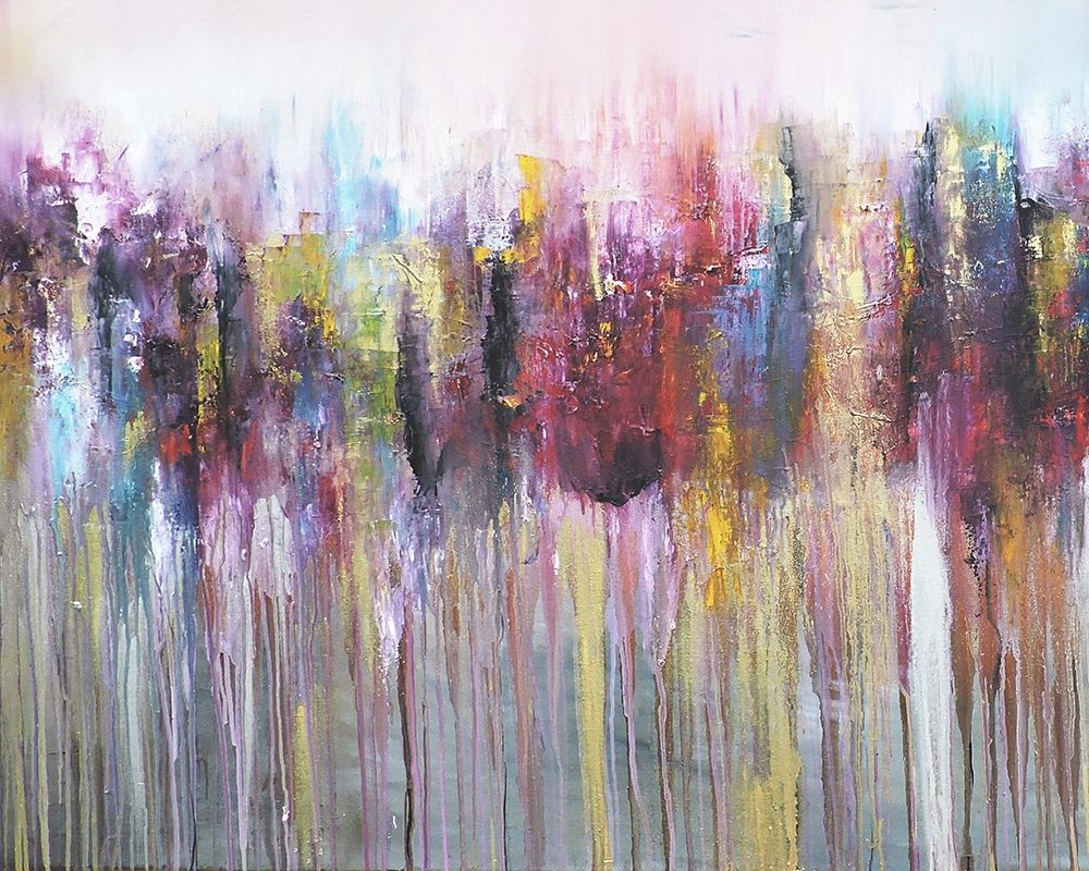 Art Print: Morados I