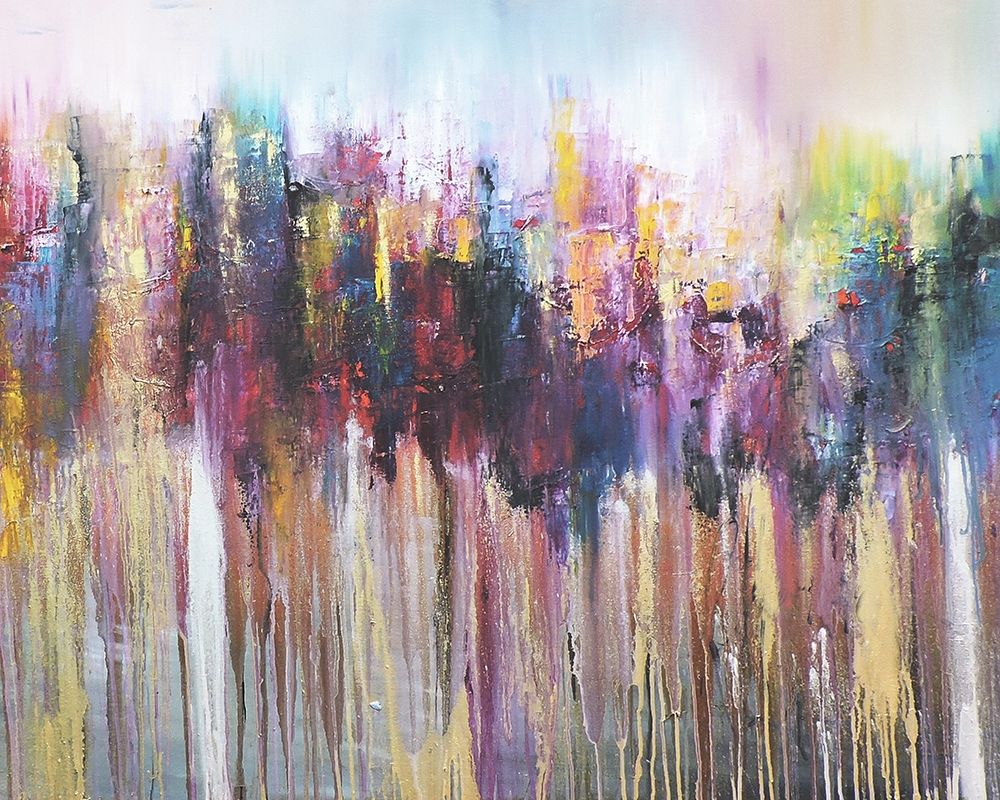 Art Print: Morados II