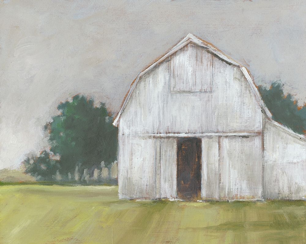Art Print: Rustic Barnyard II