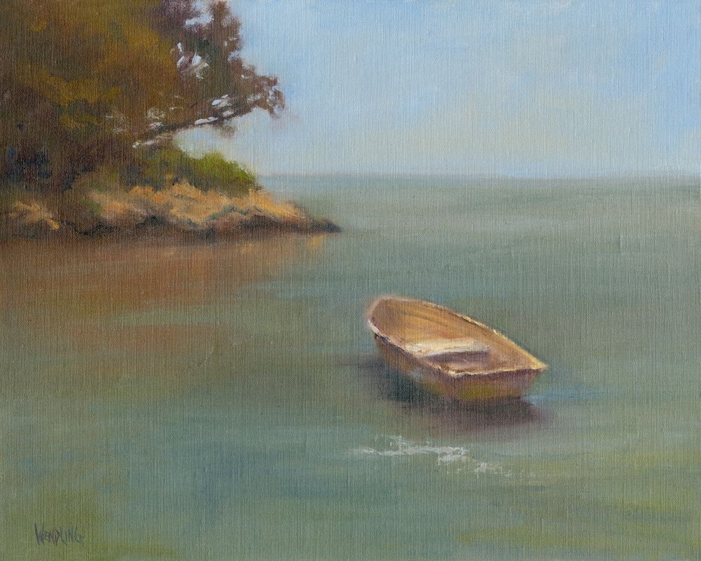 Art Print: Harbored Dories II