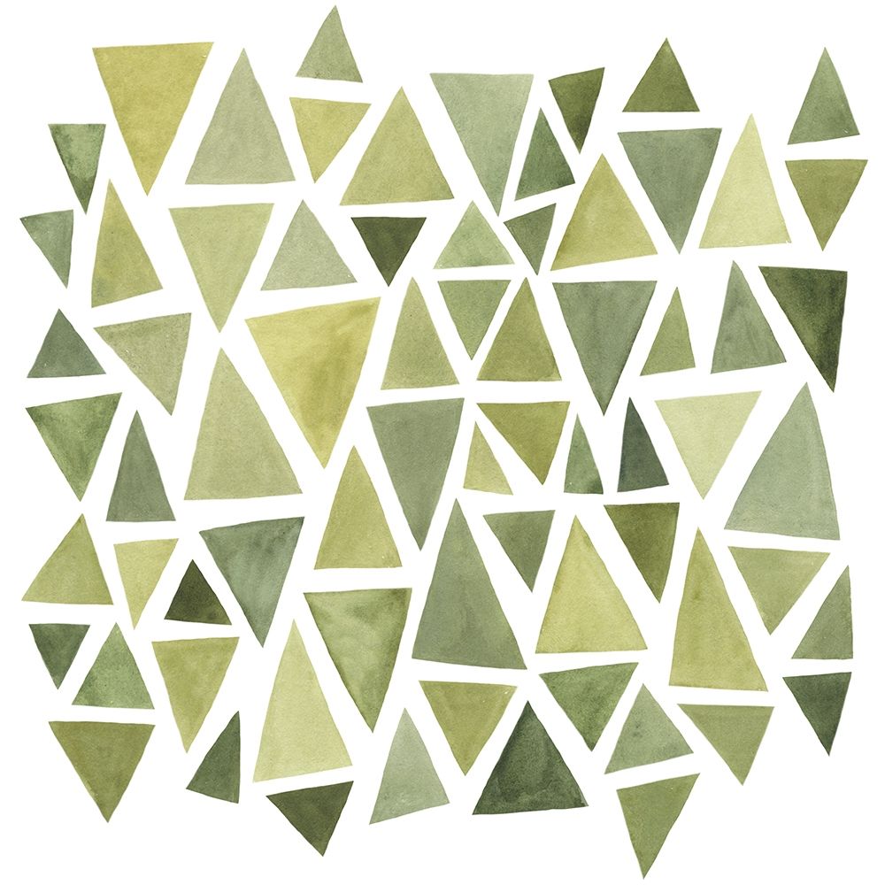 Wall Art Painting id:209550, Name: Celadon Geometry II, Artist: Scarvey, Emma