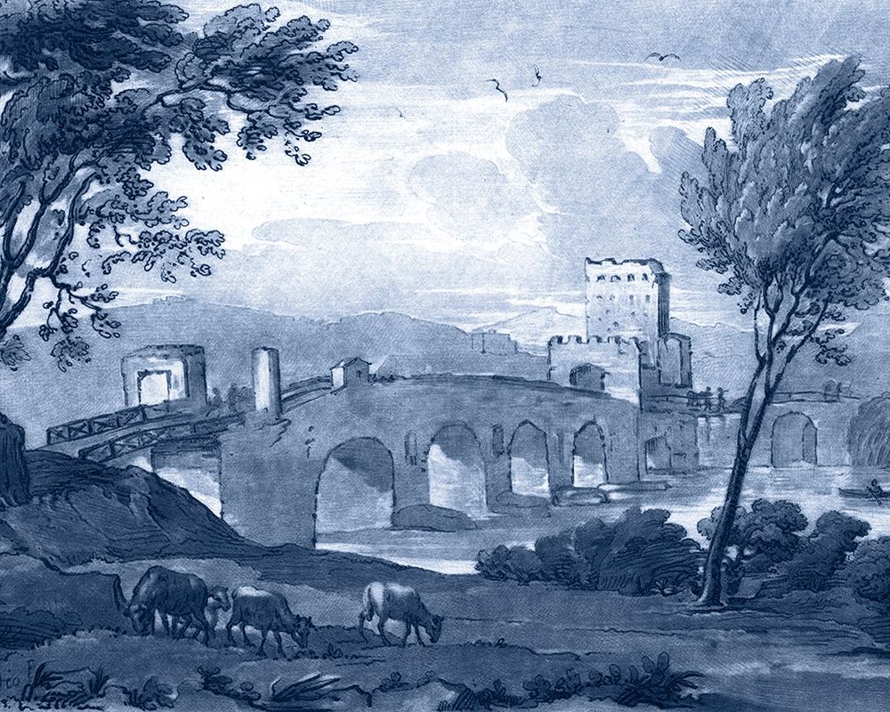 Art Print: Pastoral Toile III