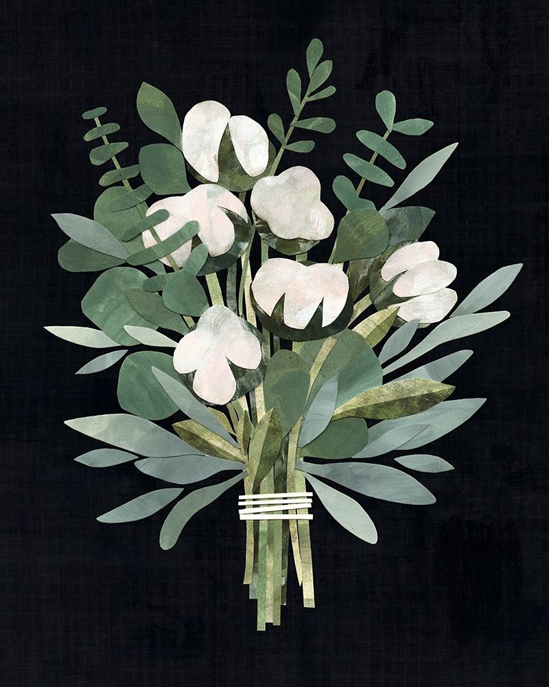 Wall Art Painting id:209850, Name: Cut Paper Bouquet II, Artist: Borges, Victoria