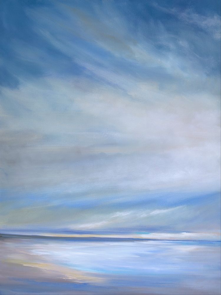 Art Print: Heavenly Light Triptych I